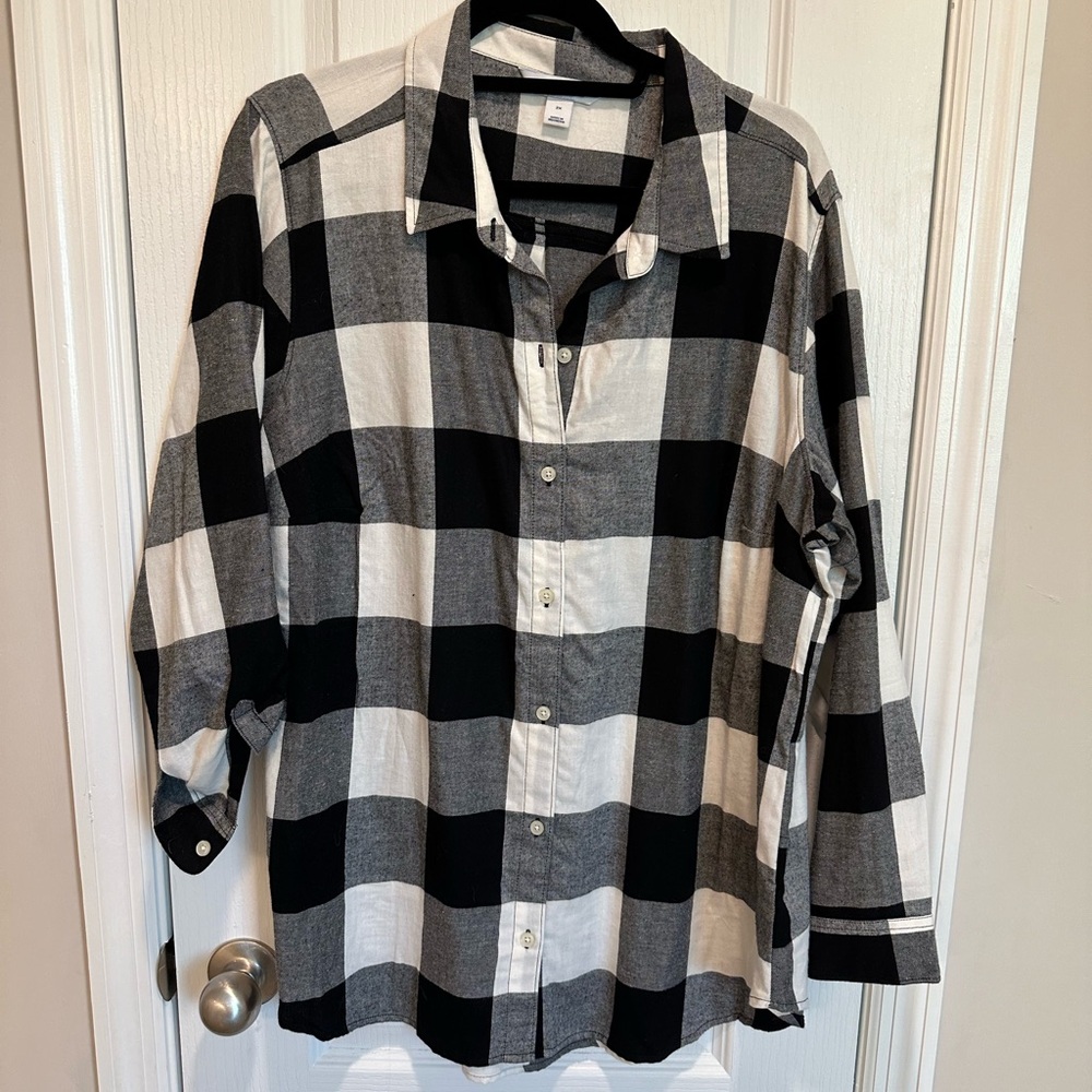 Old Navy Flannel 2X
